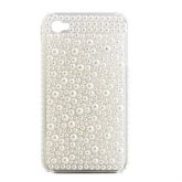 Protective PVC Case with Jewel Cover for IPhone4