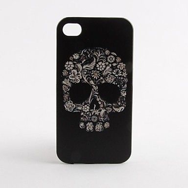 Colorful Skull Pattern Hard Case for iPhone 4/4S