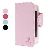 PU Leather Full Body Case with Card Slot and Strap for iPhon