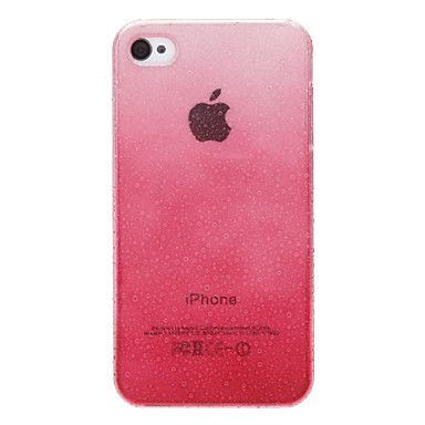 solid-color-water-drops-surface-pc-hard-case-for-iphone-4-4s