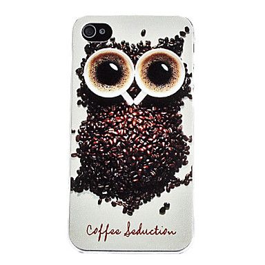 Owl Design Hard Case for iPhone 4 and 4S