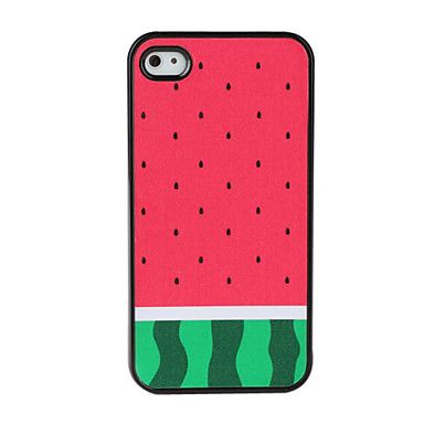 Watermelon Pattern Dull Polish Hard Case for iPhone 4 and 4