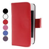 Elegant PU Leather Case for iPhone 4 and 4S