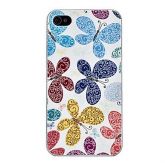 Butterfly Pattern Hard Case for iPhone 4 and 4S