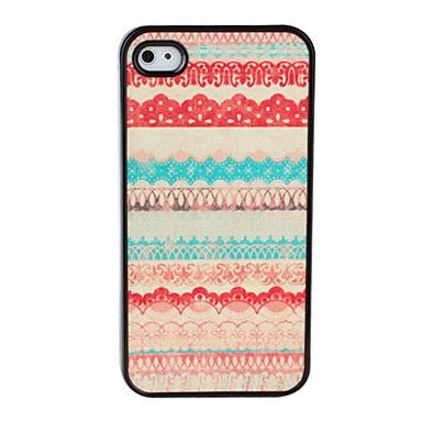 Special Pattern Dull Polish Hard Case for iPhone 4 and 4S