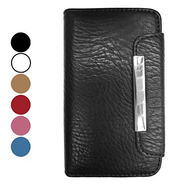 High Quality PU Leather Full Body Case for iPhone 4G and 4S