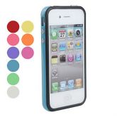 Silicone Bumper Frame Case for iPhone 4 / 4S