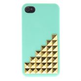 Gold Ladder Style Protective Hard Back Case for iPhone 4/4S