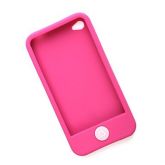 Protective Silicone Case for iPhone 4 (Pink)