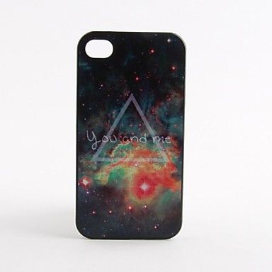 Alien Pattern Hard Case for iPhone 4/4S